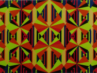 Matilde Perez, Chile 1916-2014. Sin titulo, serigrafía P.A, 26 x 41 cms.